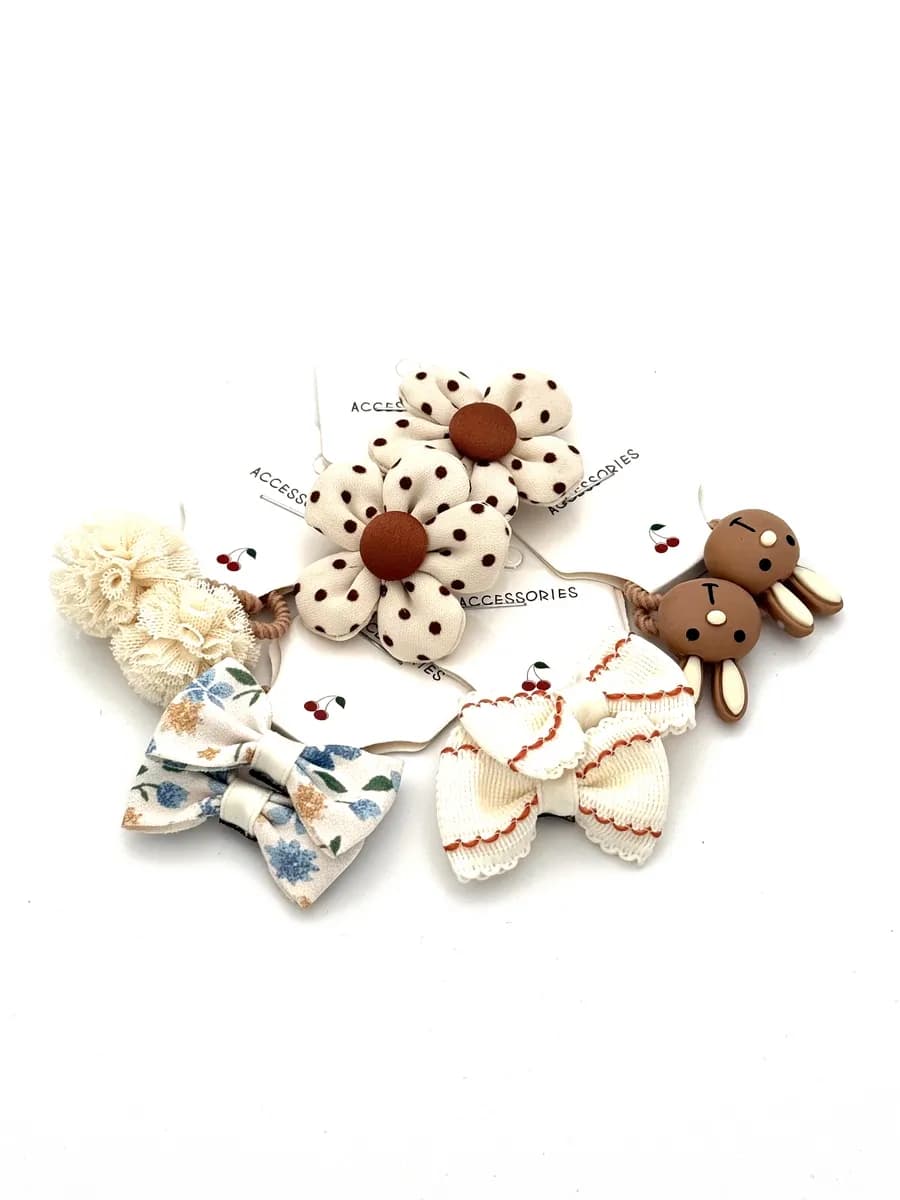 Резинки для волос набор 10 штук