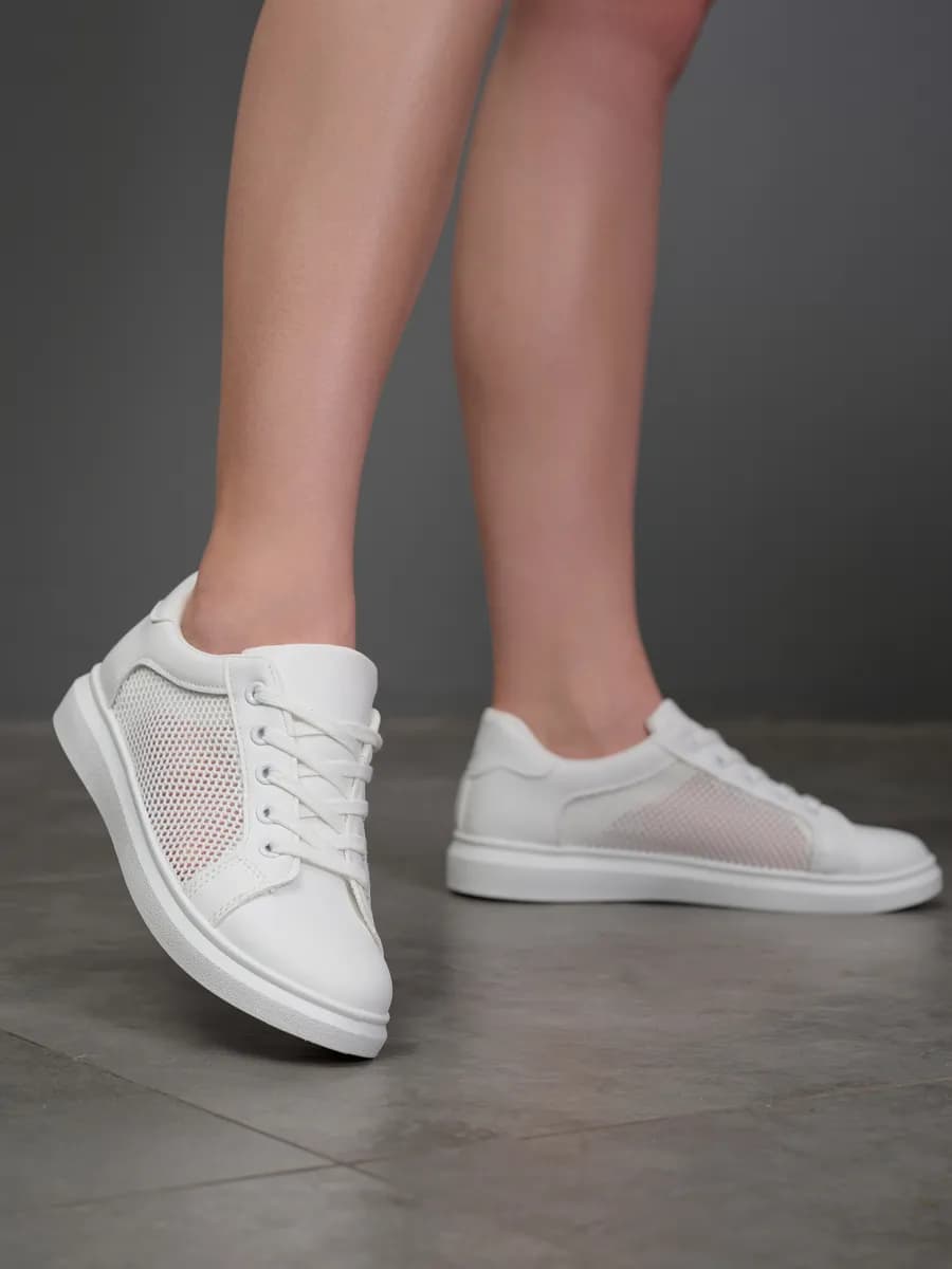 Кеды летние в сеточку