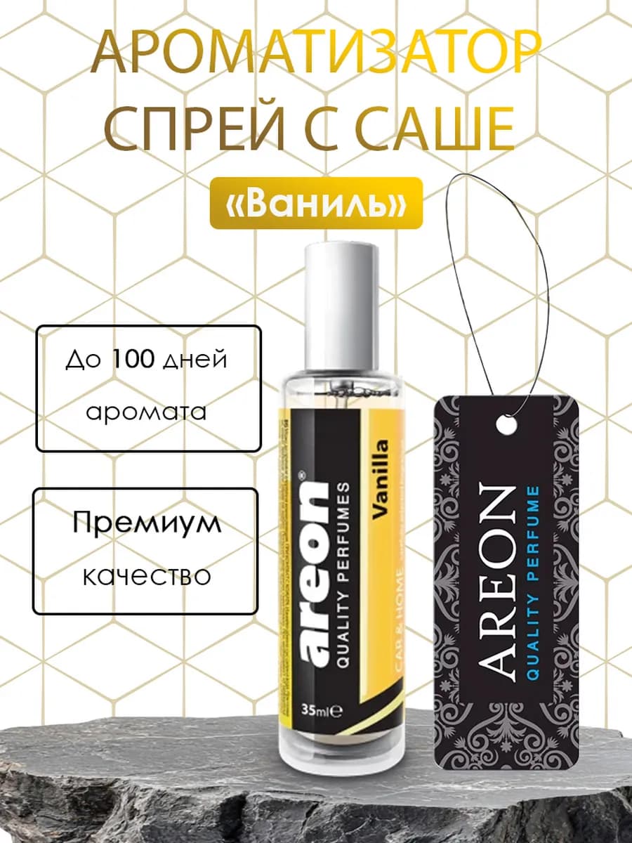 Ароматизатор в машину распылитель бутылочка Аreon 35 ml