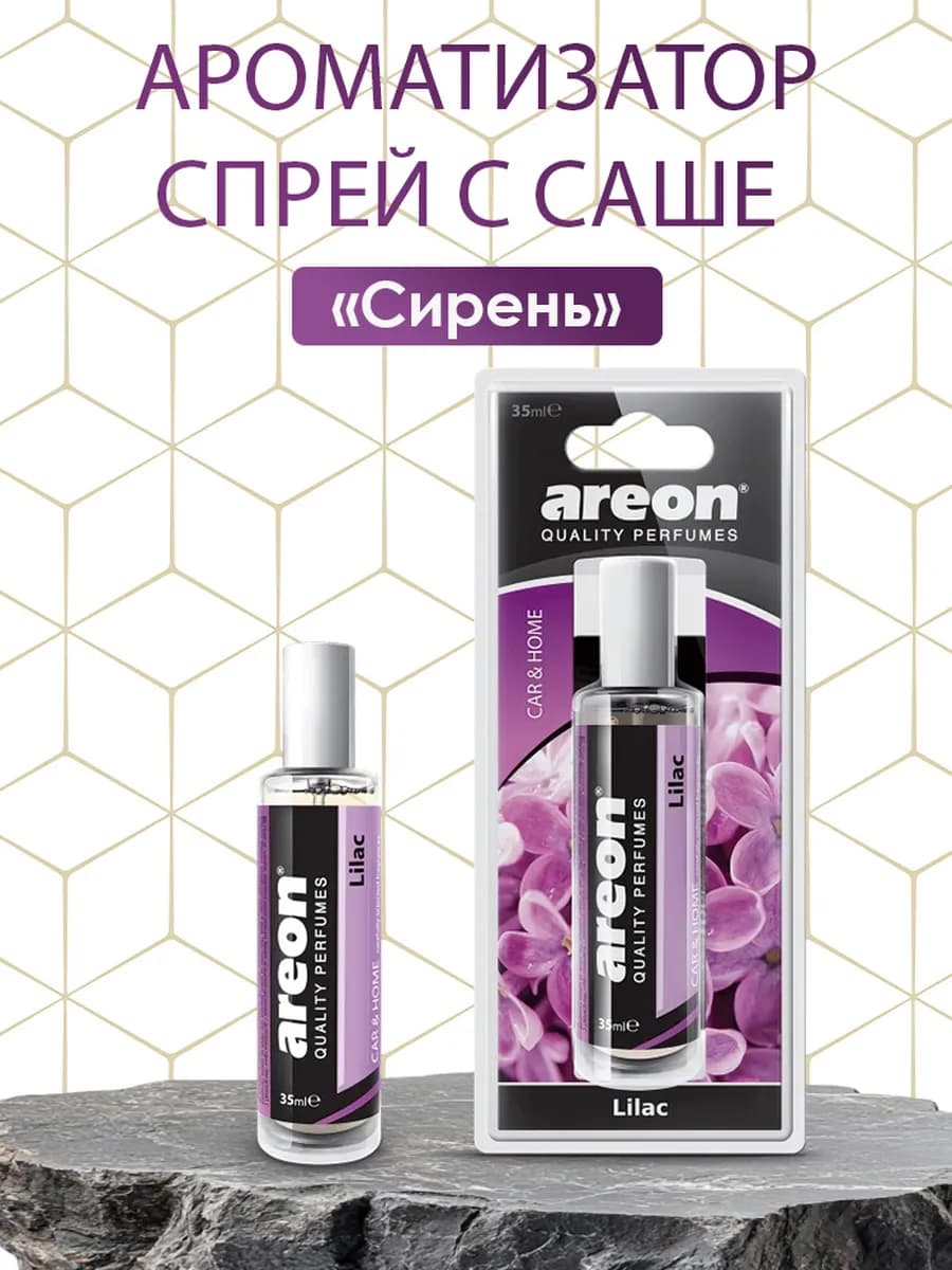 Ароматизатор в машину распылитель бутылочка Аreon 35 ml