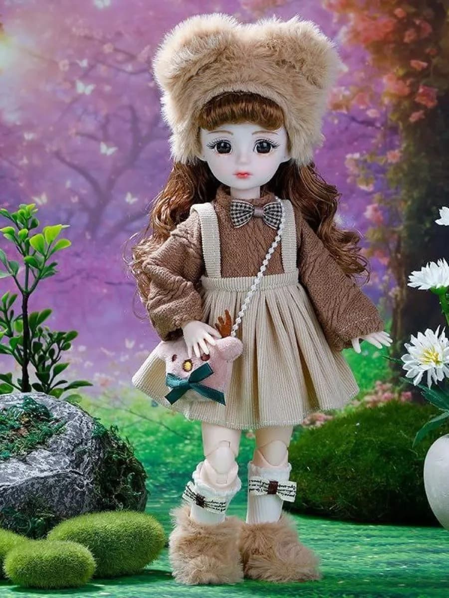 Кукла коллекционная BJD 31см на День рождения 8 марта