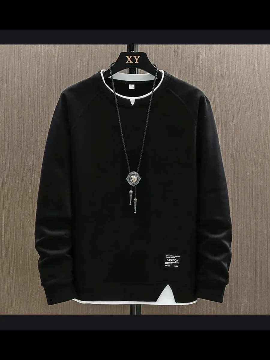 Свитшот оверсайз без начеса