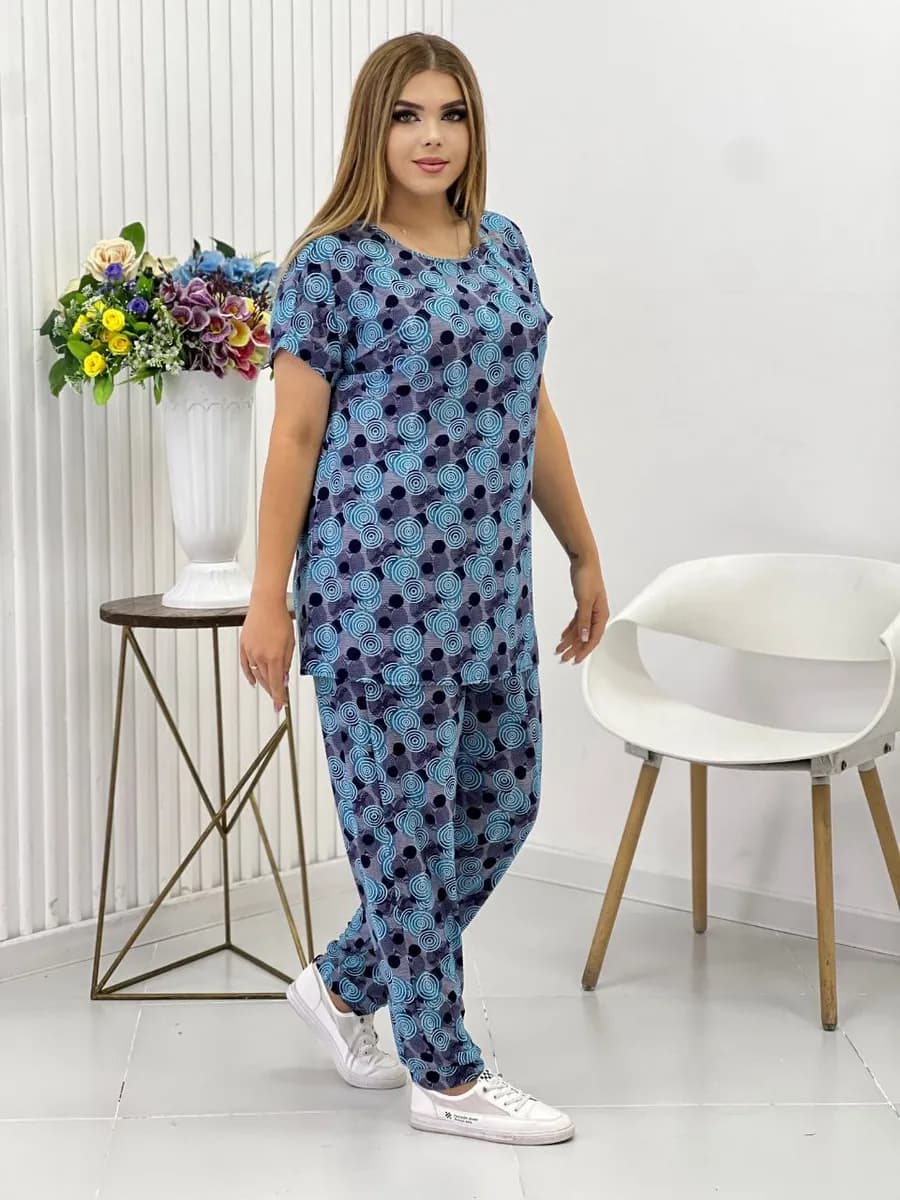 Домашний костюм двойка больших размеров