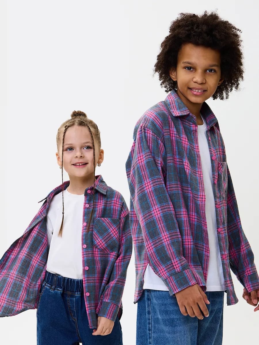 Рубашка в клетку