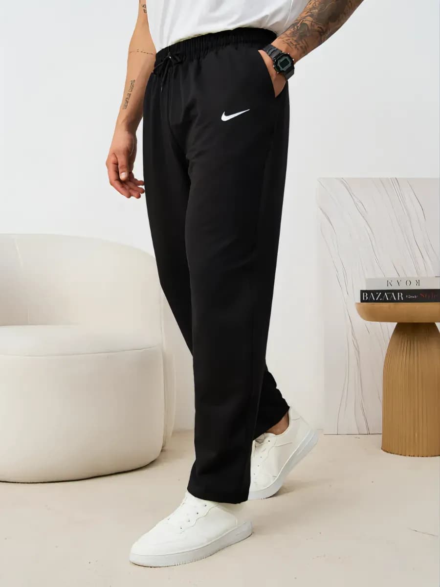 Штаны спортивные прямые широкие