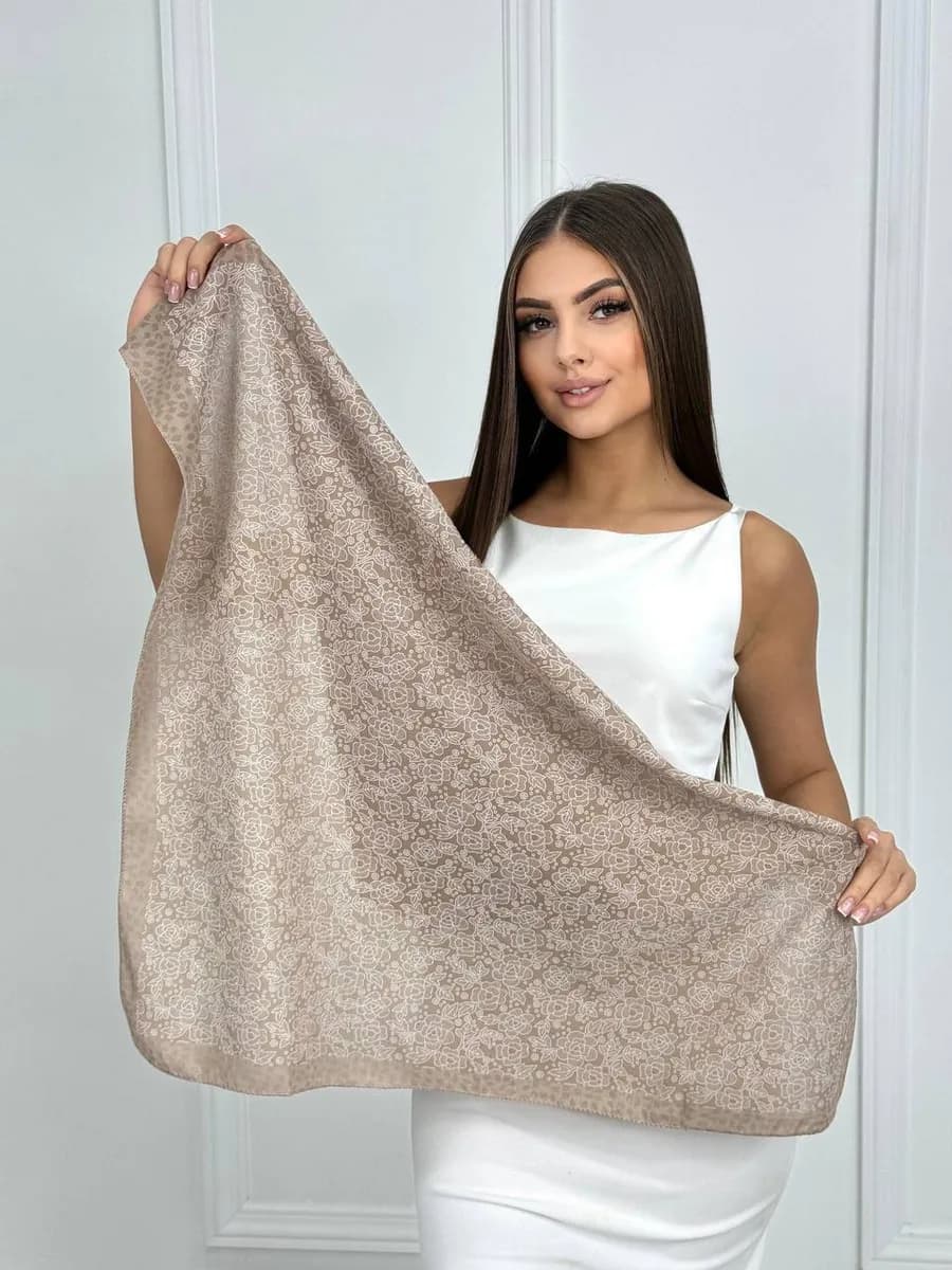 Платок на голову и шею, Платок женский, Женский платок