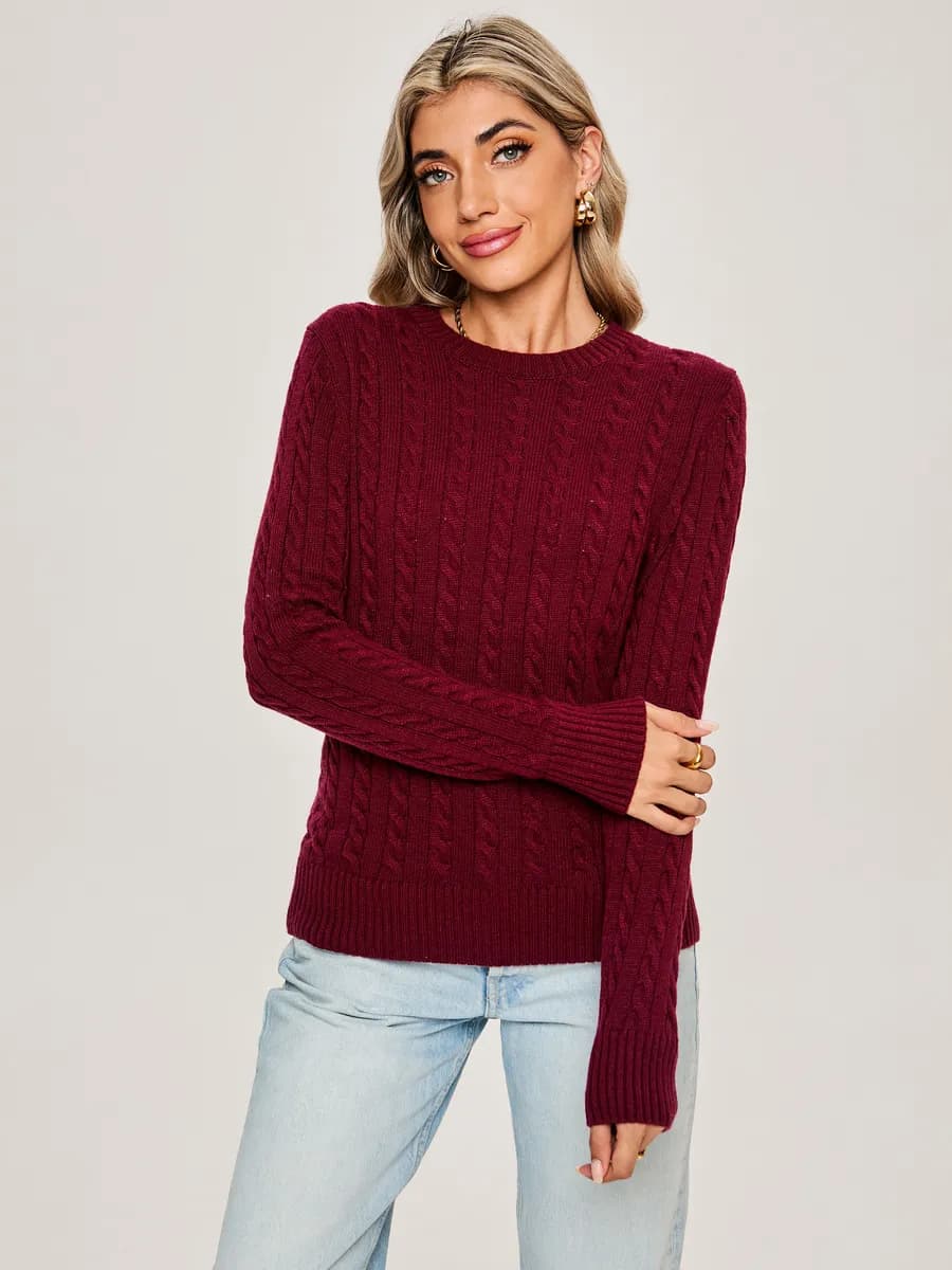 Джемпер вязаный