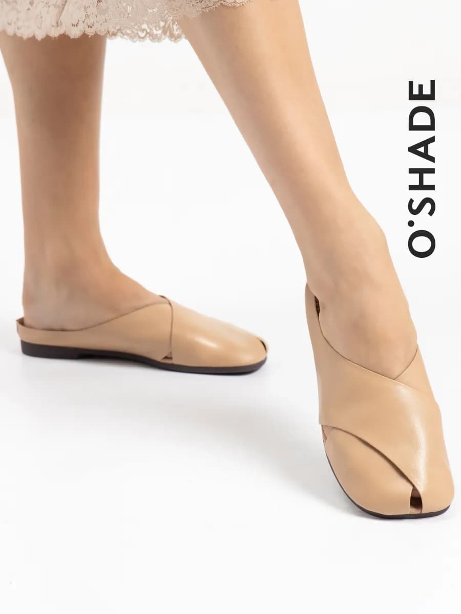 Мюли женские натуральная кожа - фото 1