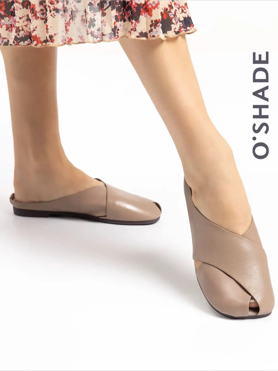 Мюли женские натуральная кожа