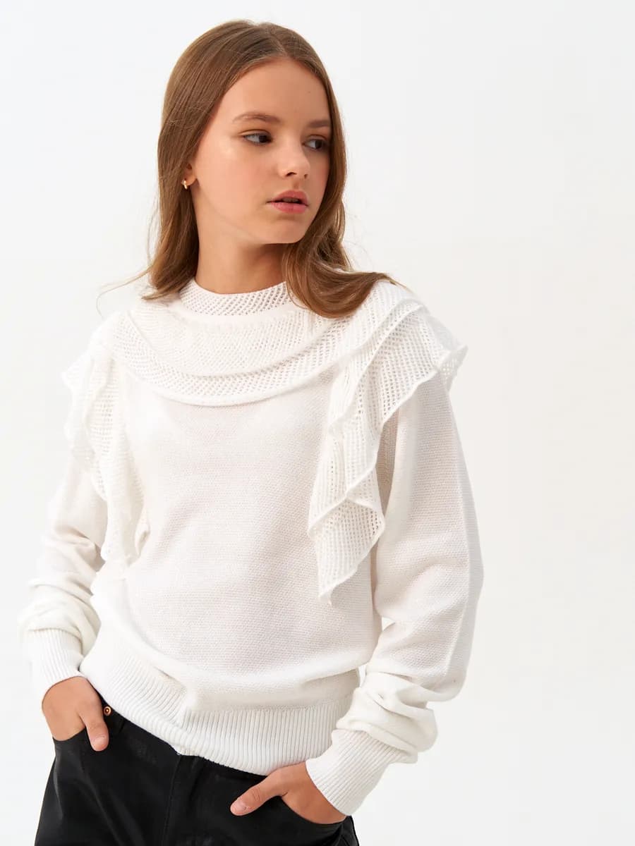 Джемпер трикотажный в школу