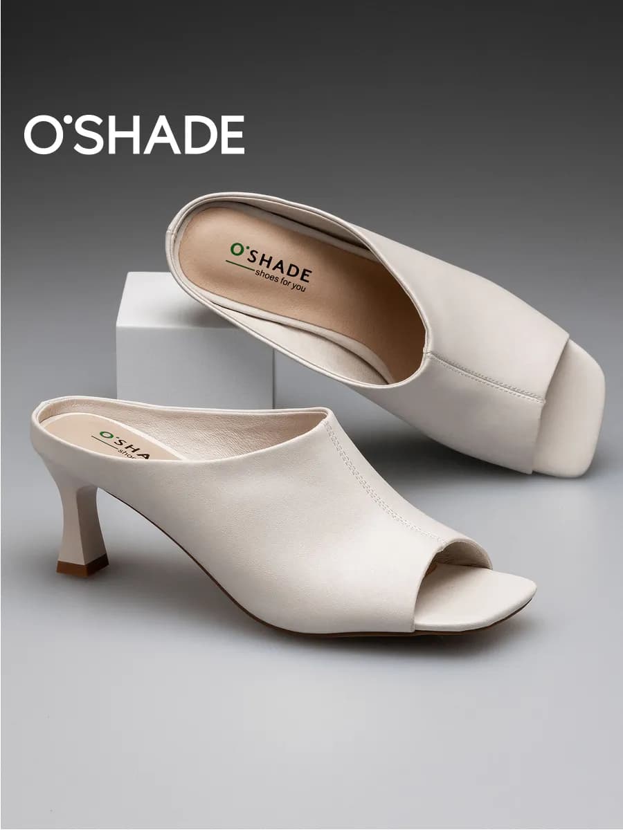 Мюли женские натуральная кожа