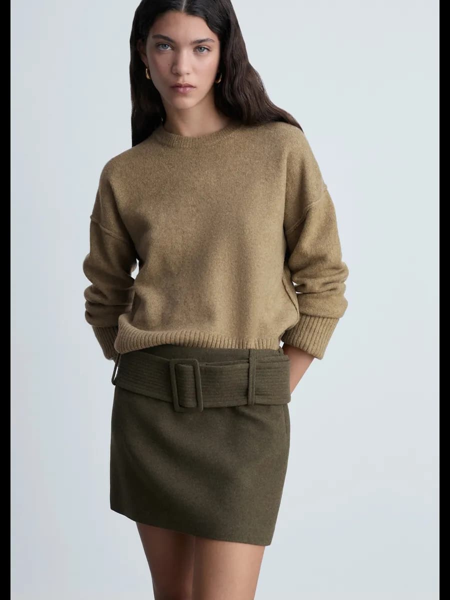 Джемпер с отворотами на рукавах "MARIAM"