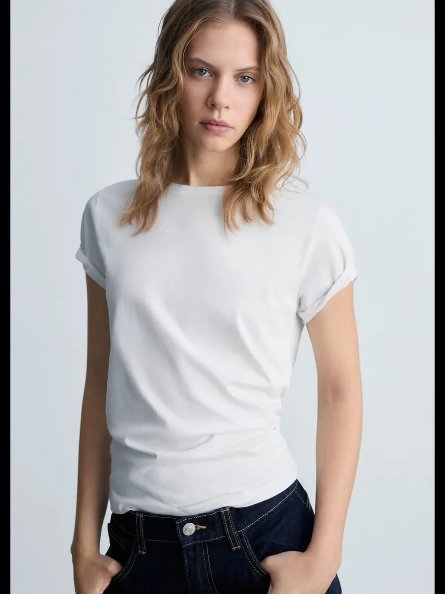 Футболка из хлопка "CHALACA"