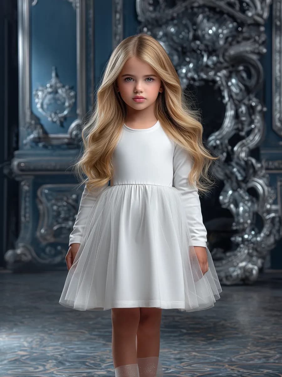 Платье праздничное нарядное на утренник в садик - фото 1