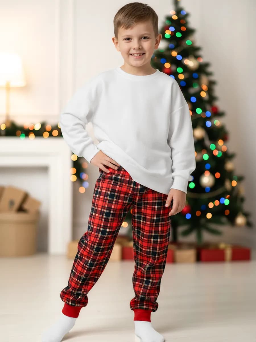 Брюки домашние трикотажные с манжетами в садик