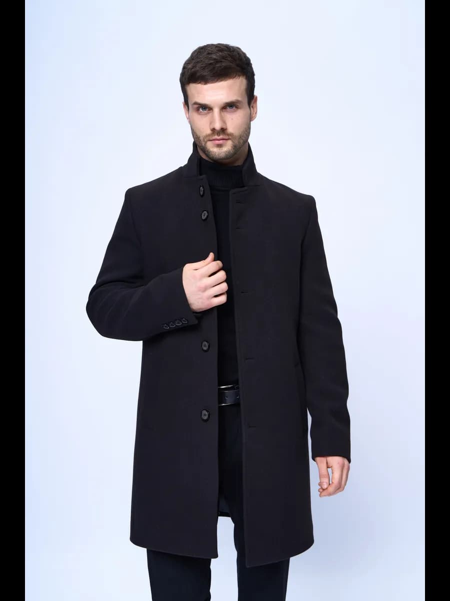 Пальто демисезонное утепленное - фото 1