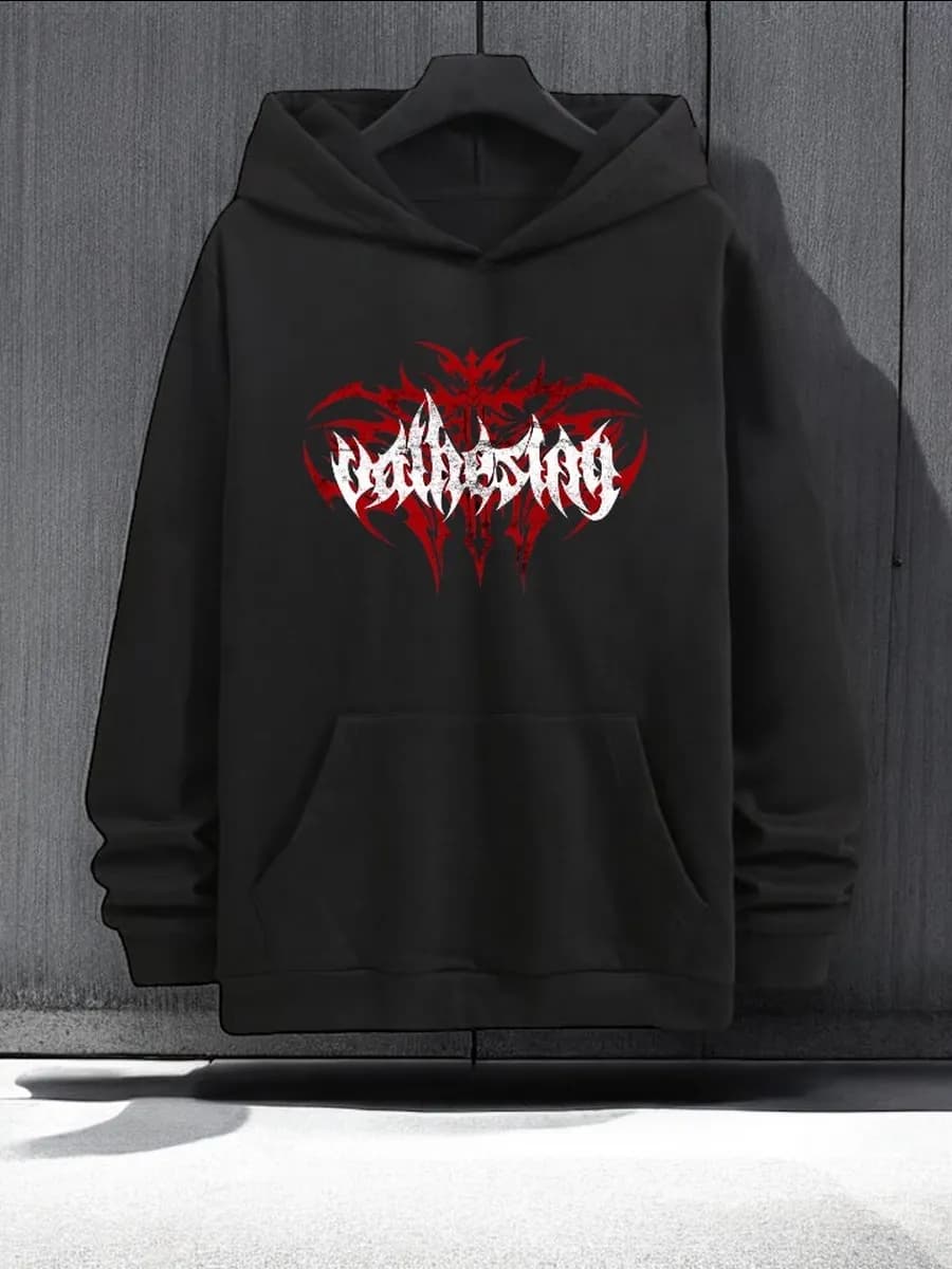 Толстовка с капюшоном оверсайз - фото 1