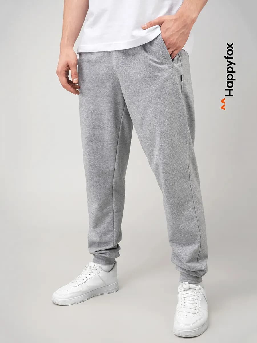 Штаны спортивные джоггеры на манжетах - фото 1