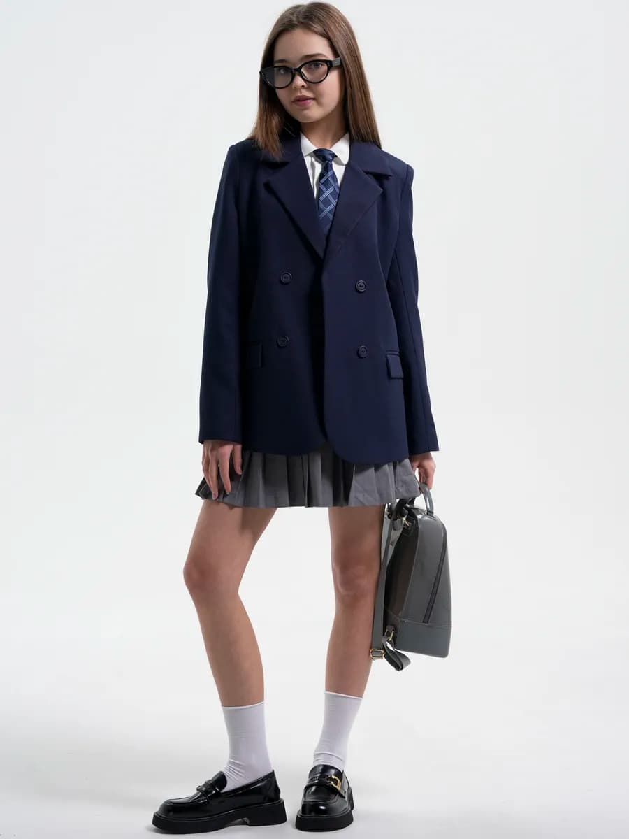 Пиджак для девочки подростка школьный