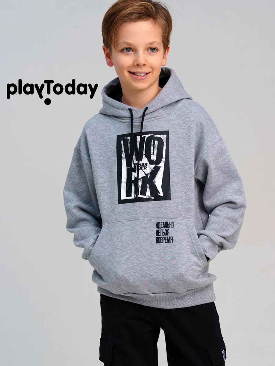 Худи с капюшоном для подростка - фото 1