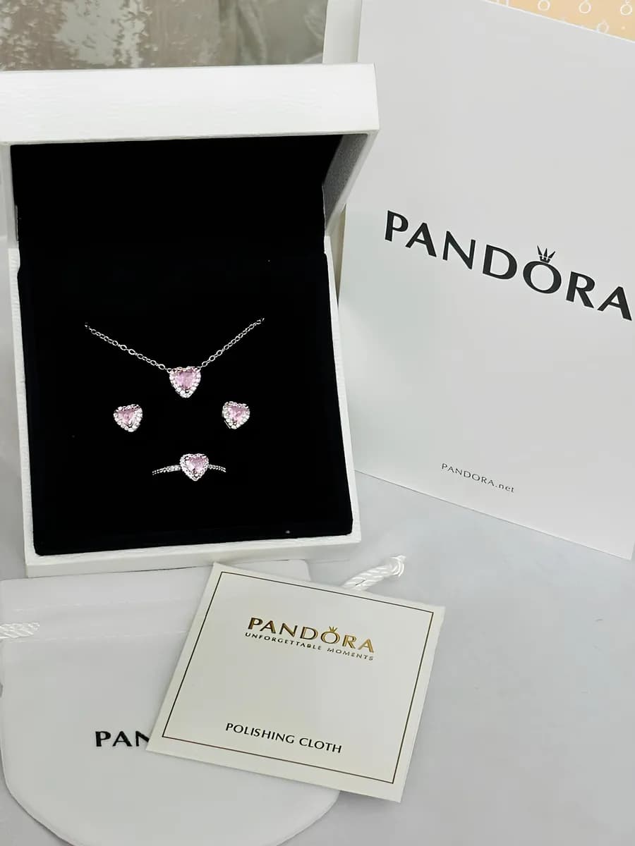 Подарочный Набор Пандора Розовое сердце