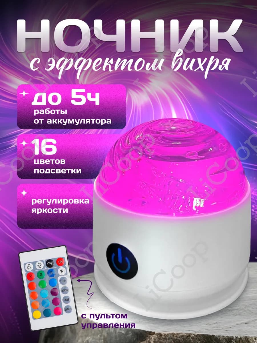 Ночник звездное небо вихрь