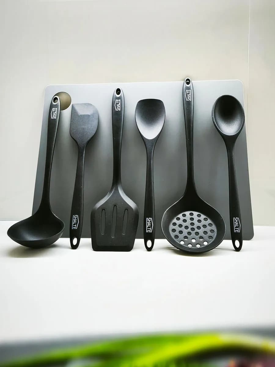 Набор кухонных силиконовых принадлежностей 6шт - фото 1