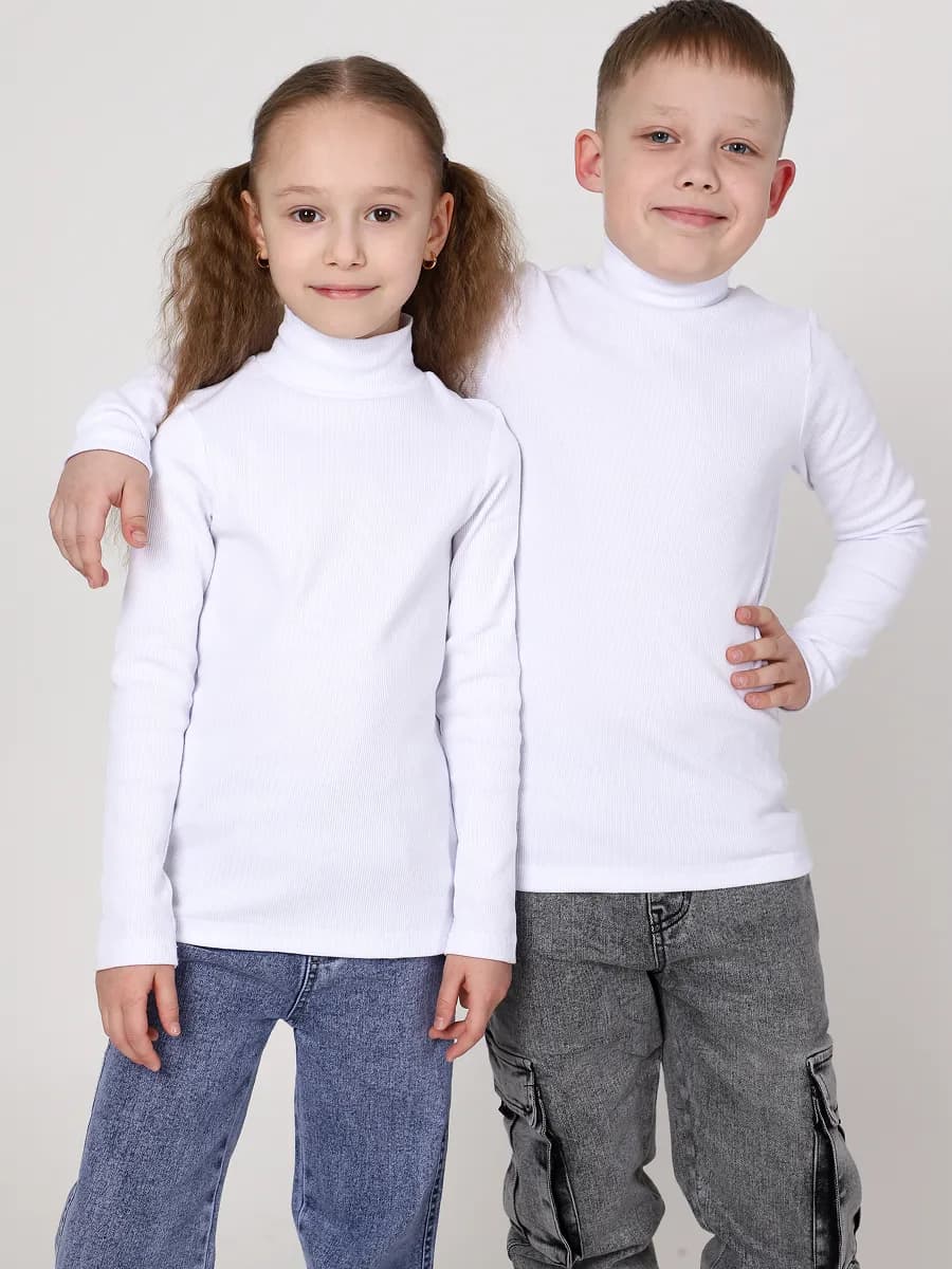 Водолазка кашкорсе однотонная базовая