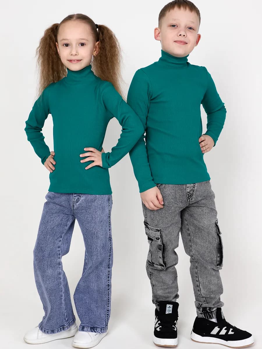 Водолазка кашкорсе однотонная базовая