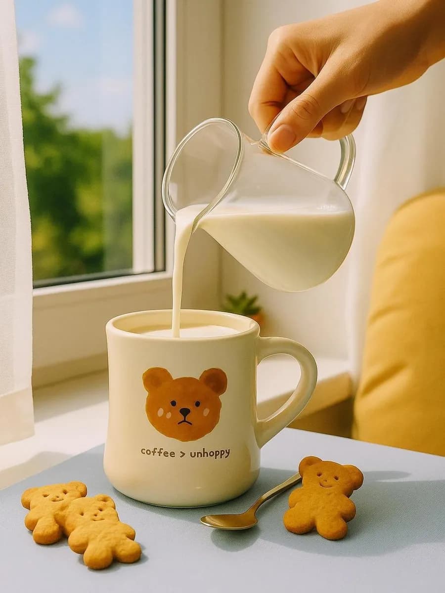 Кружка с мишкой из Pinterest - фото 1