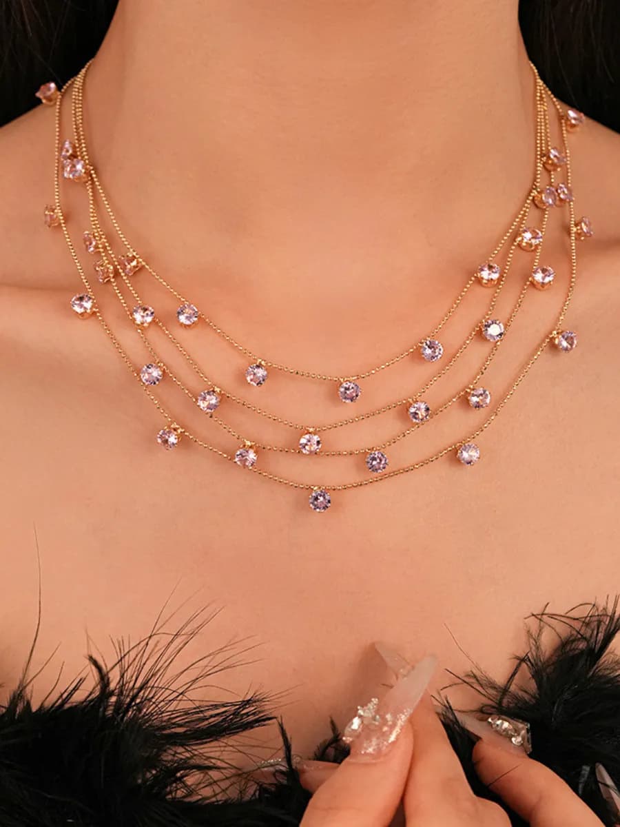 Украшение на шею колье ожерелье