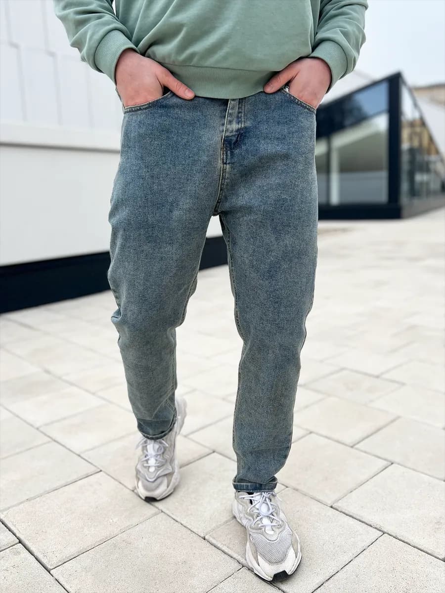 Джинсы бананы стрейч