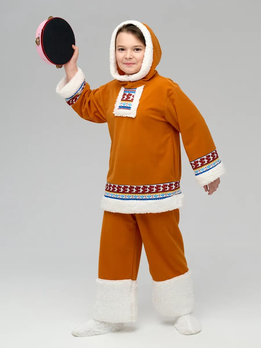 Карнавальный костюм чукчи для мальчика детский