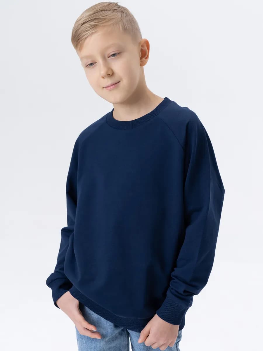 Свитшот оверсайз подростковый хлопок с лайкрой