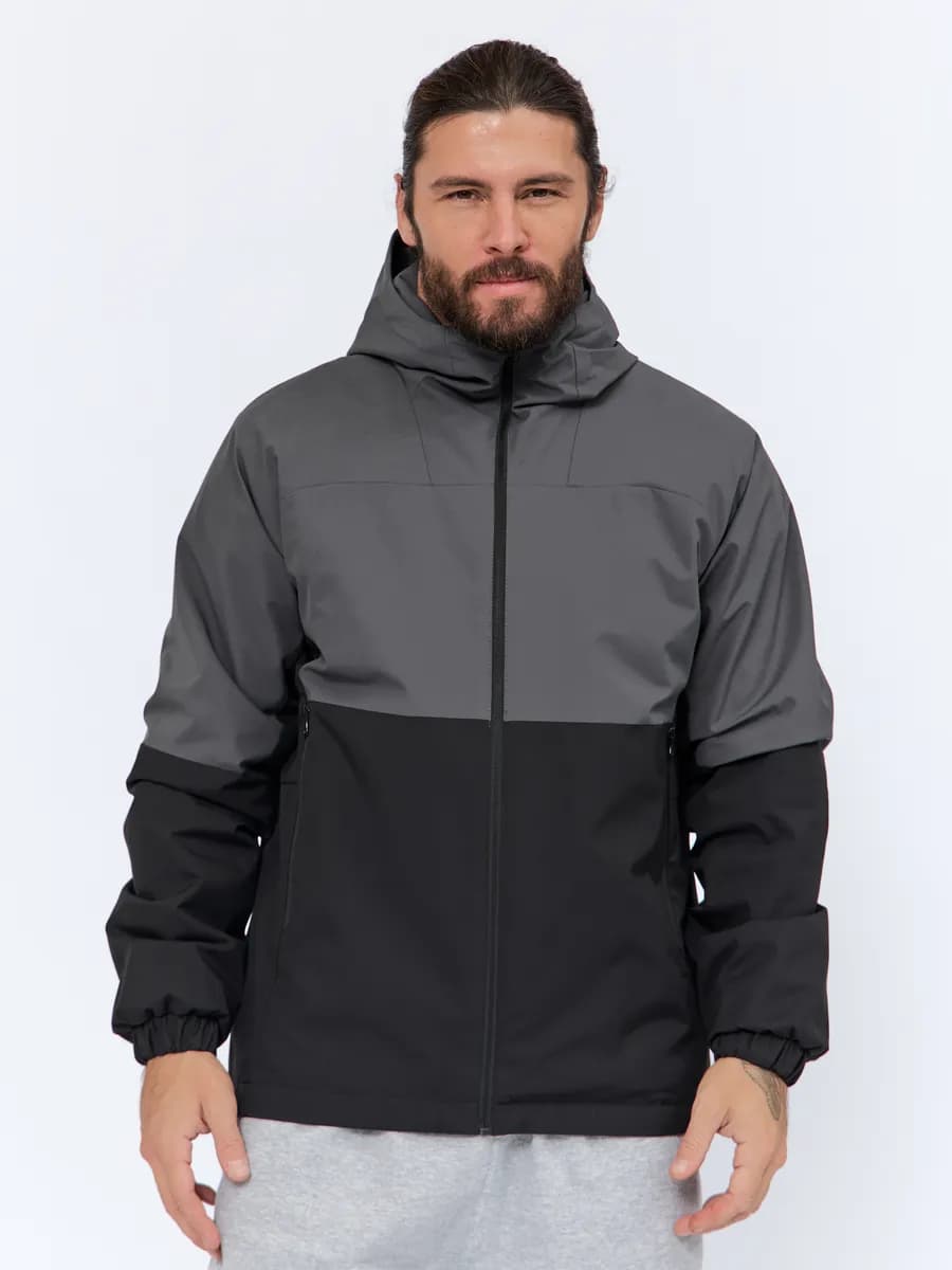 Куртка ветровка демисезонная с капюшоном