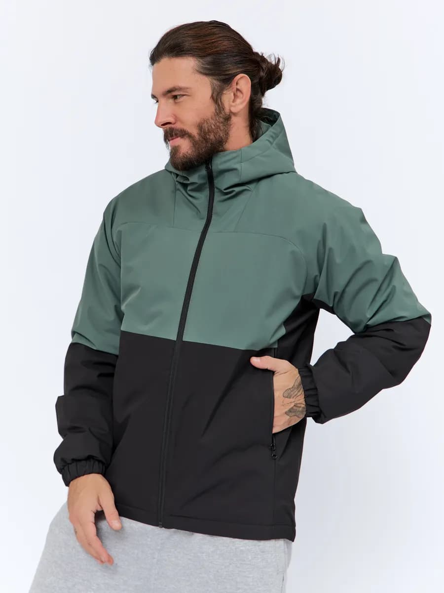 Куртка ветровка демисезонная с капюшоном