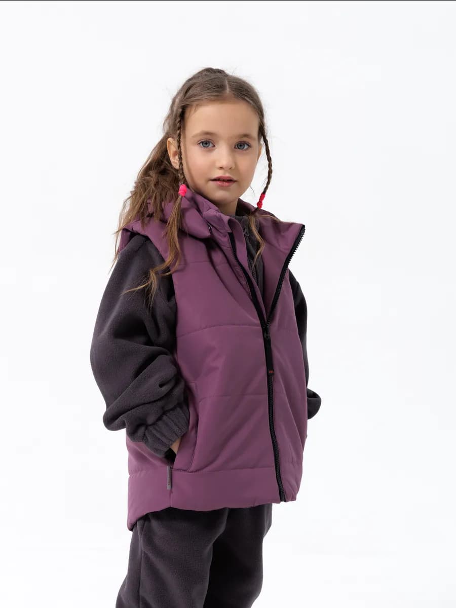 Жилетка утепленная безрукавка демисезонная - фото 1