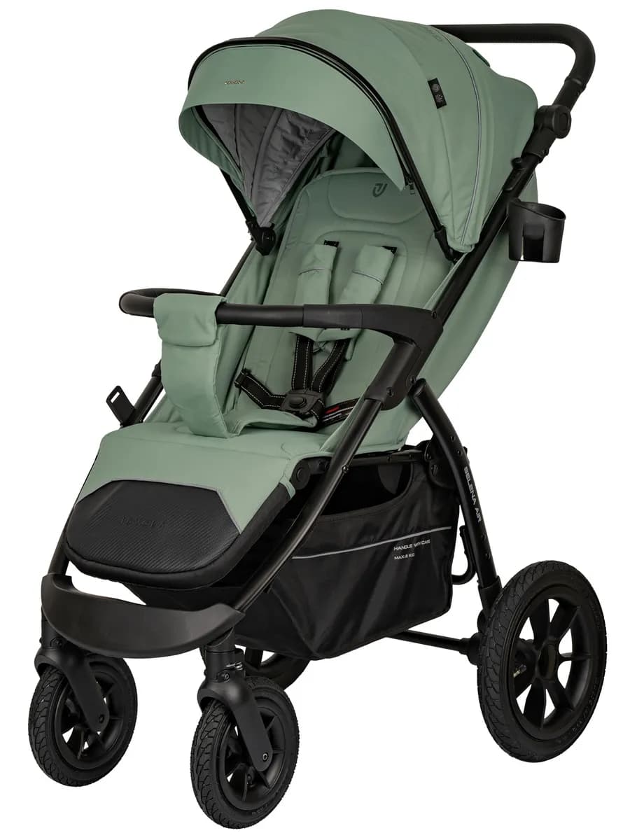 Коляска прогулочная с надувными колесами SELENA Air 2025