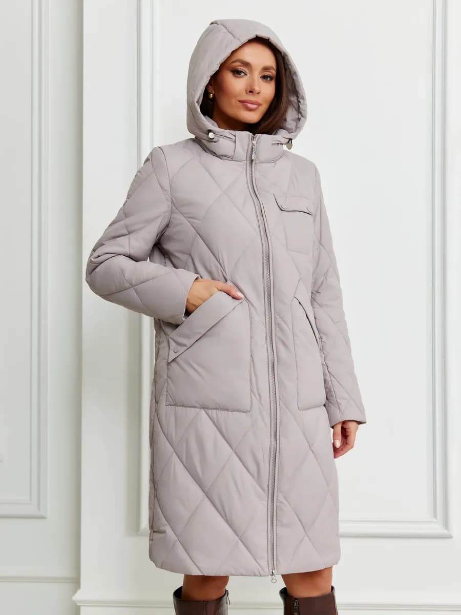 Пальто демисезонное длинное