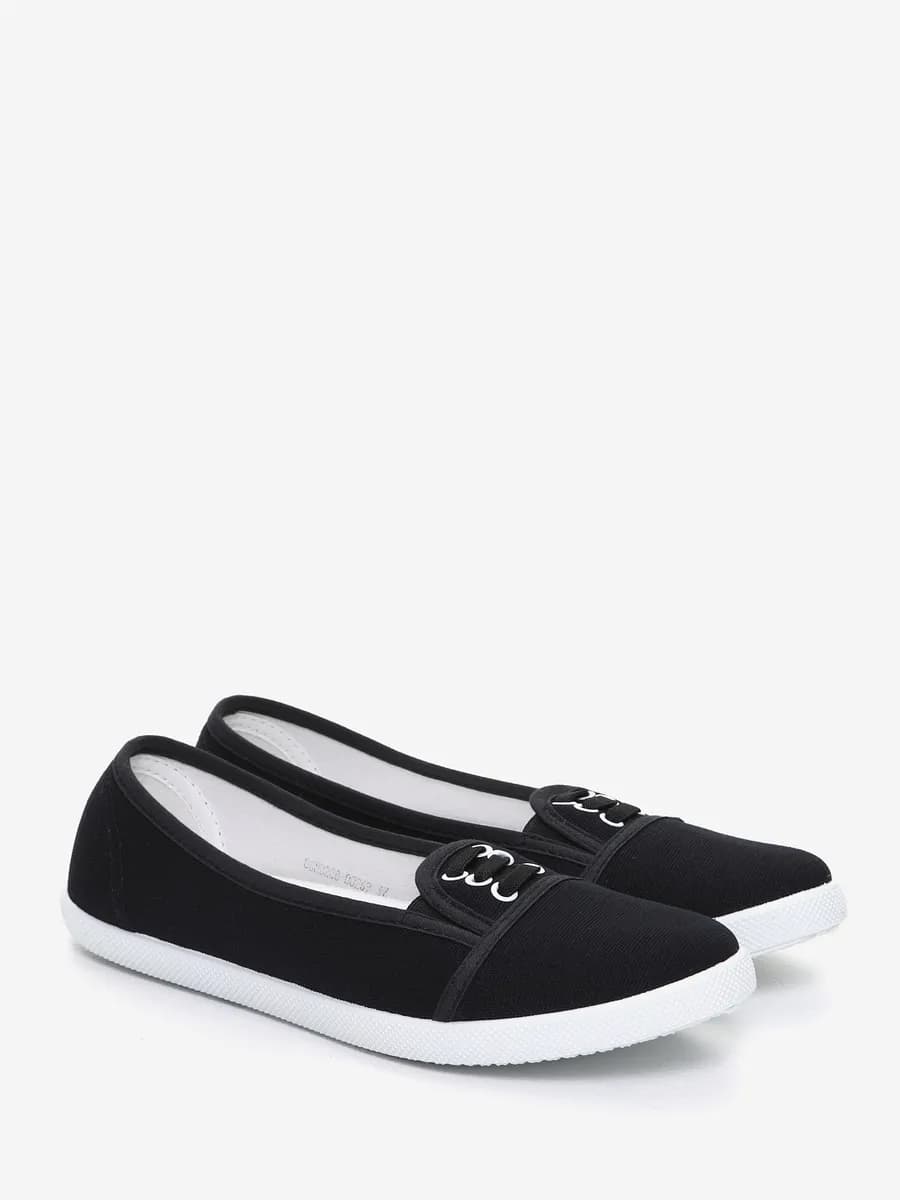 Балетки текстильные летние