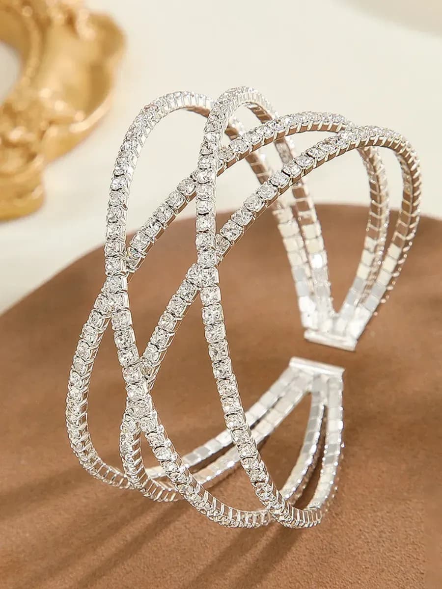 Браслет на руку широкий бижутерия