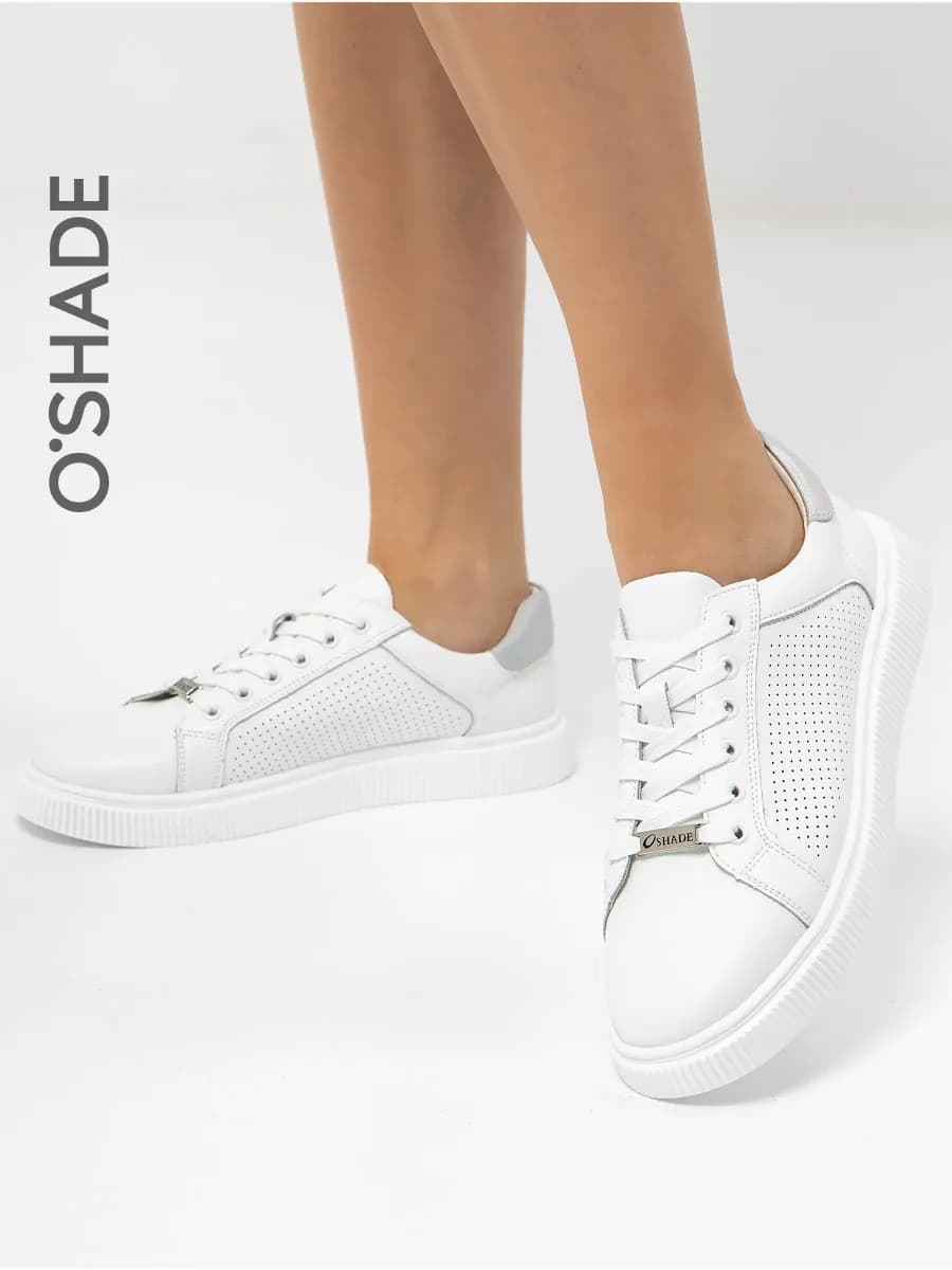 Кеды женские белые