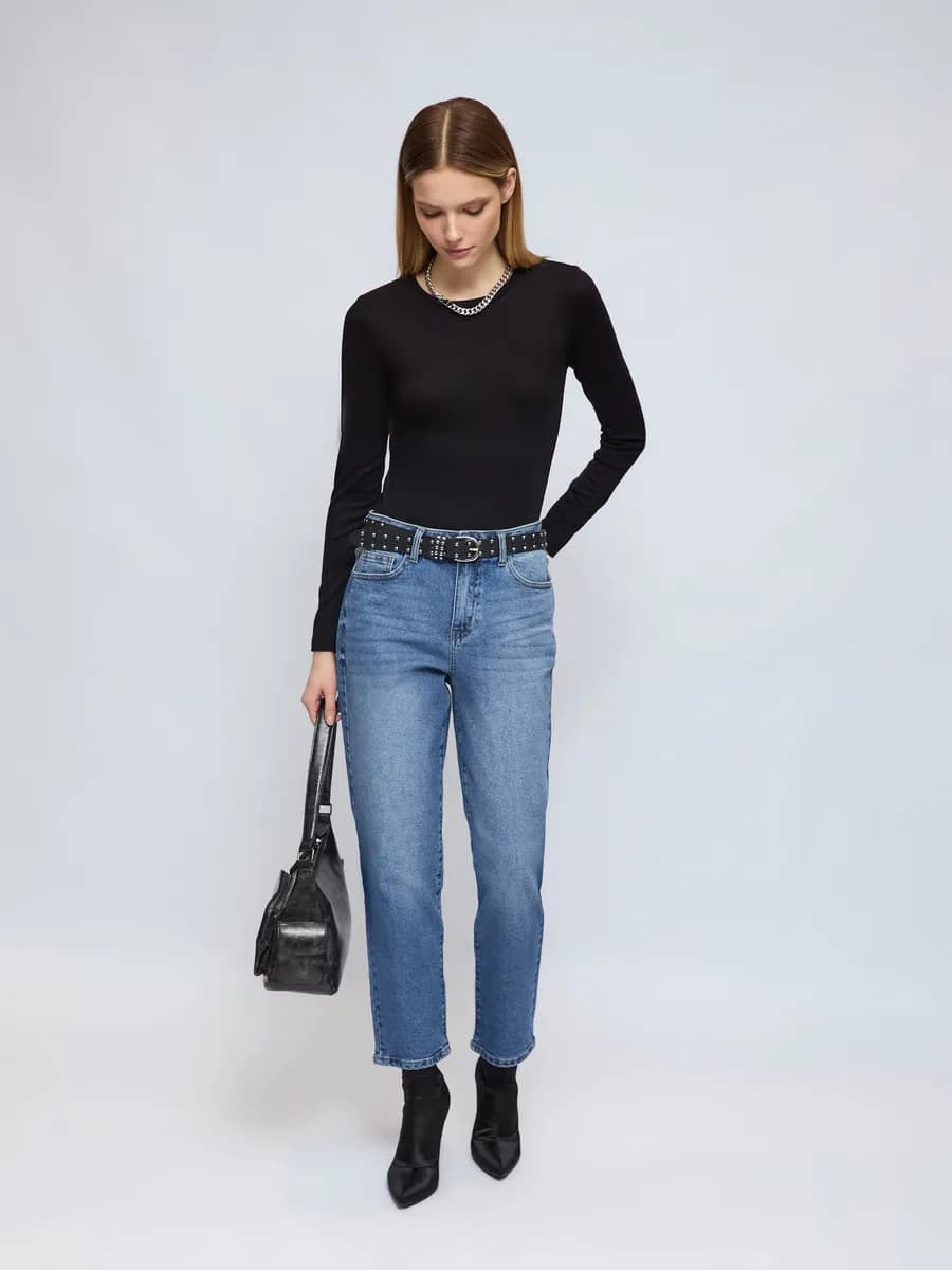 Женские джинсы Mom Comfort из хлопка