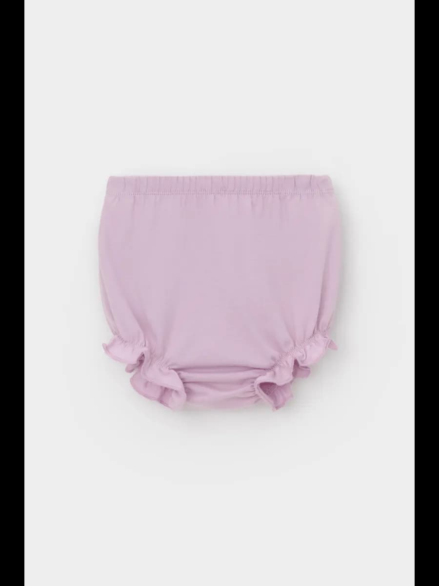 Трусики со сборками на подгузник для девочки