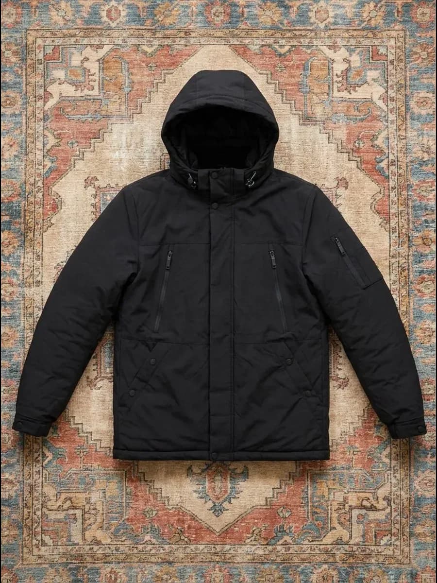 Куртка прямая короткая больших размеров демисезонная