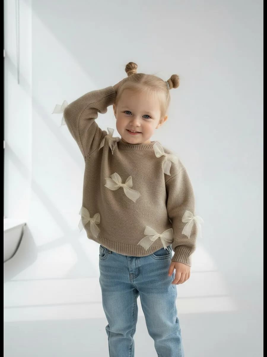 Свитер вязаный