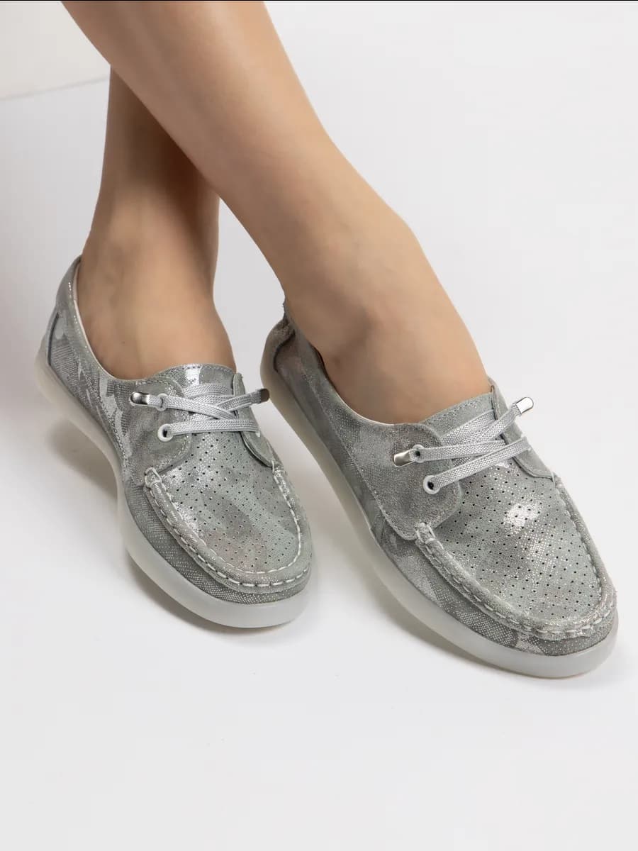 Мокасины женские летние