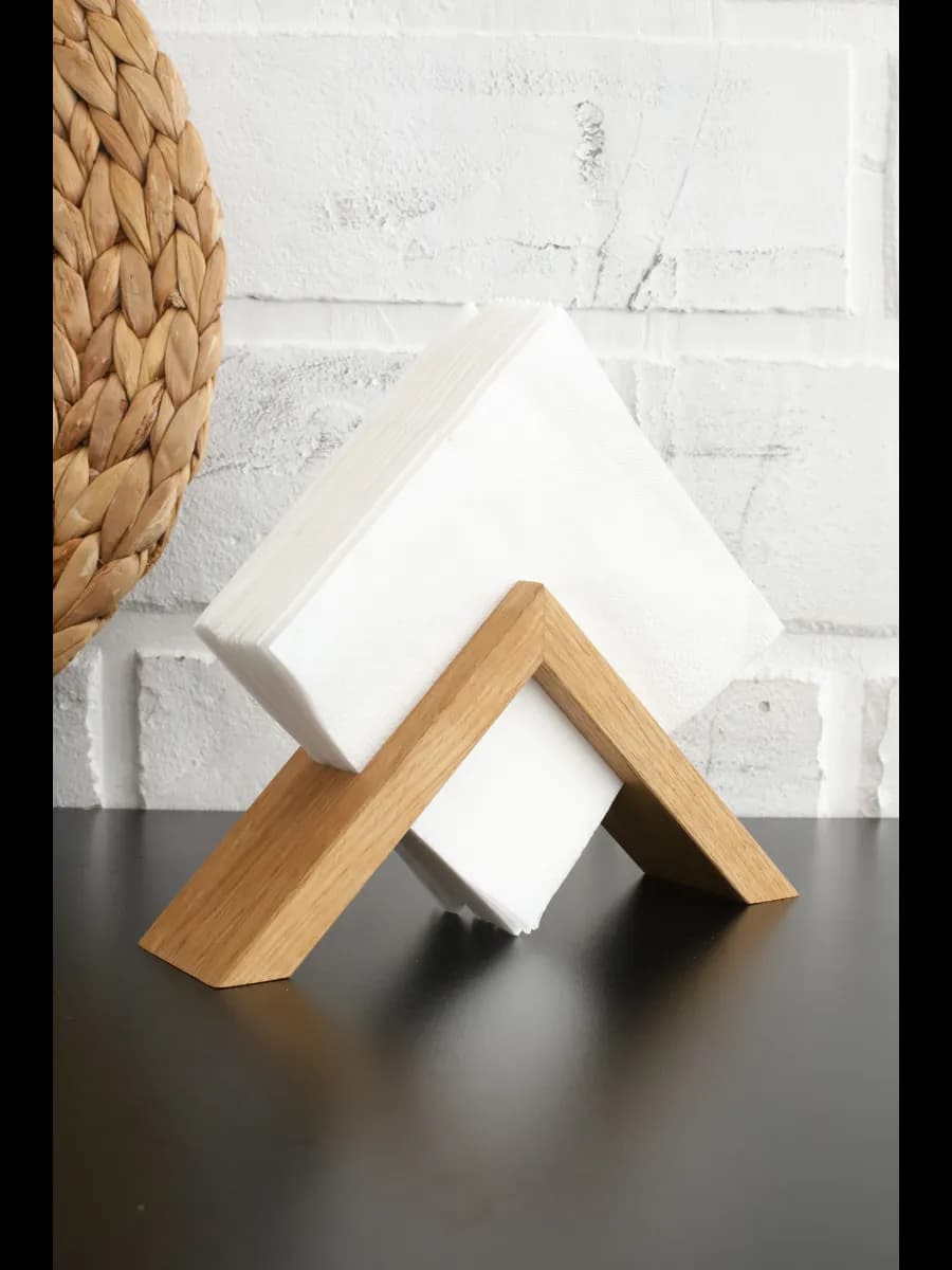 Салфетница деревянная