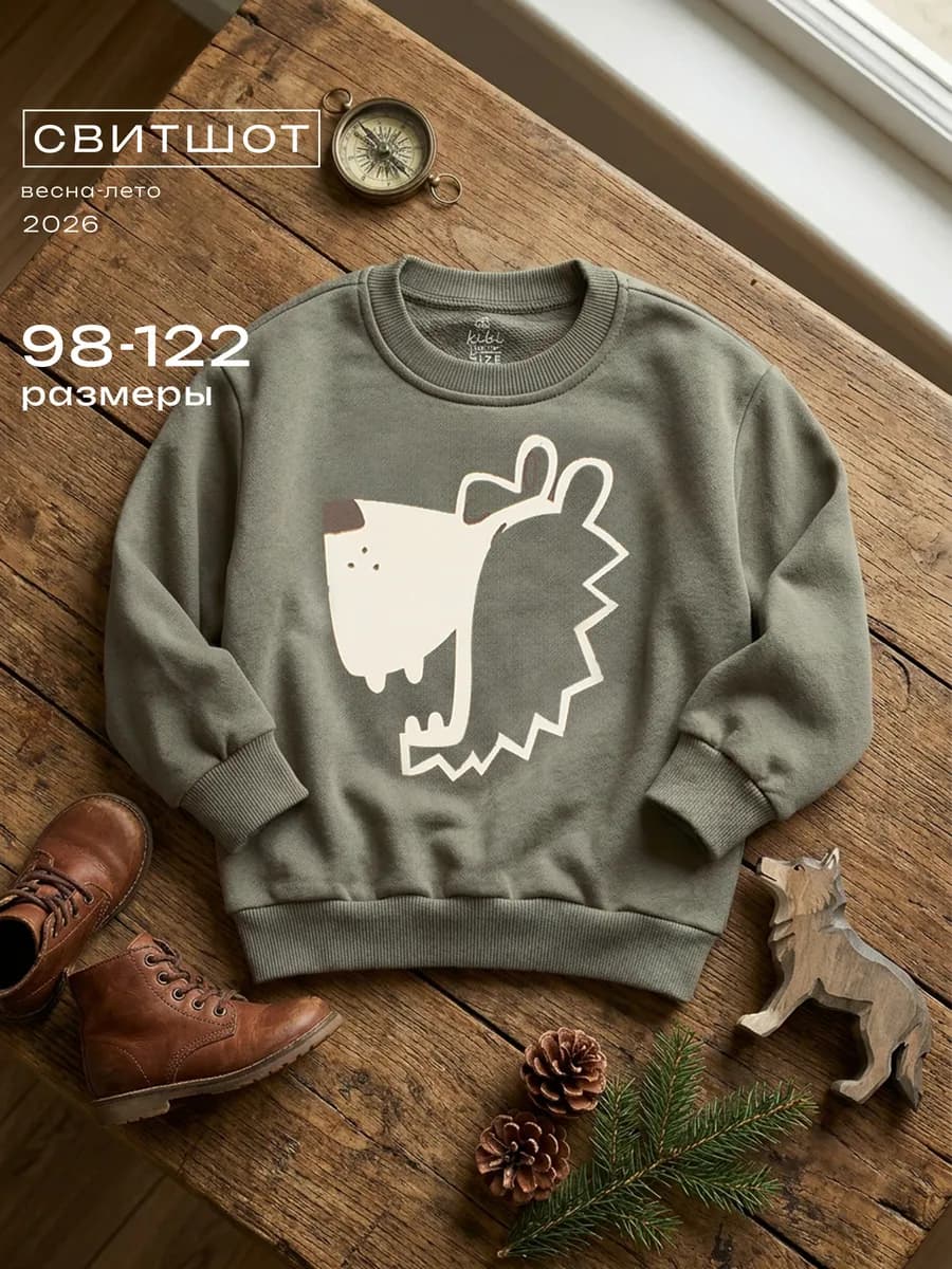 Свитшот для мальчика с принтом