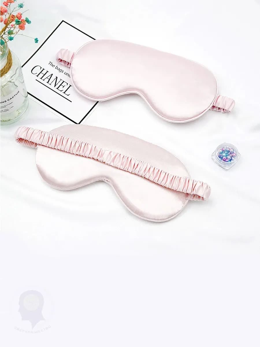 3D маска для сна шелковая